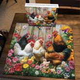 Happy Henhouse Geting Jigsaw Rätsel 1000 Stücke